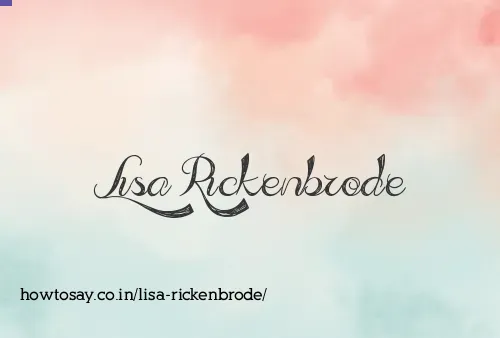 Lisa Rickenbrode