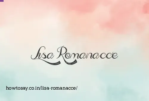 Lisa Romanacce