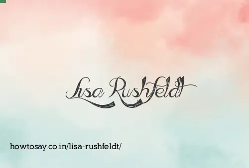 Lisa Rushfeldt