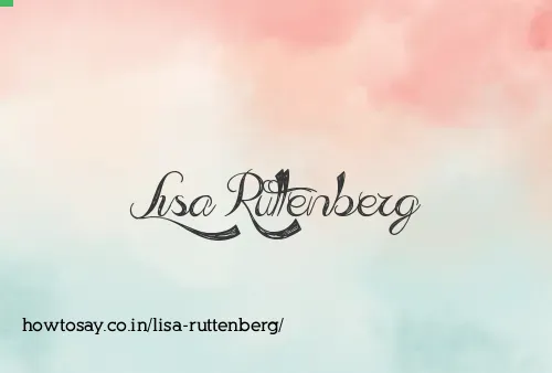 Lisa Ruttenberg