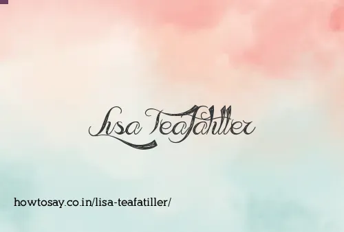 Lisa Teafatiller