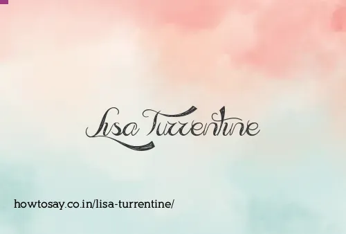 Lisa Turrentine