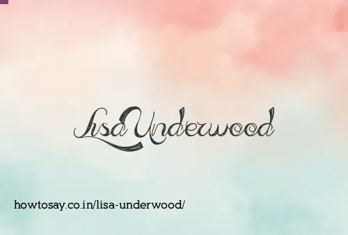 Lisa Underwood