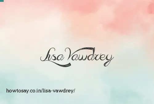 Lisa Vawdrey