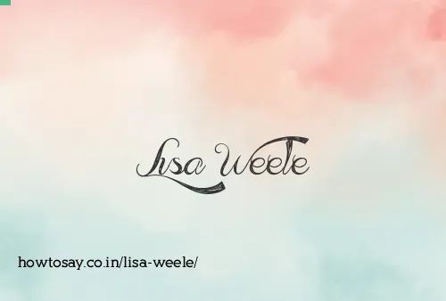 Lisa Weele