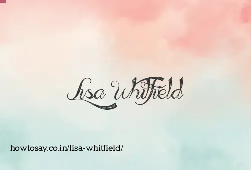 Lisa Whitfield