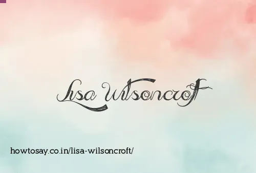 Lisa Wilsoncroft