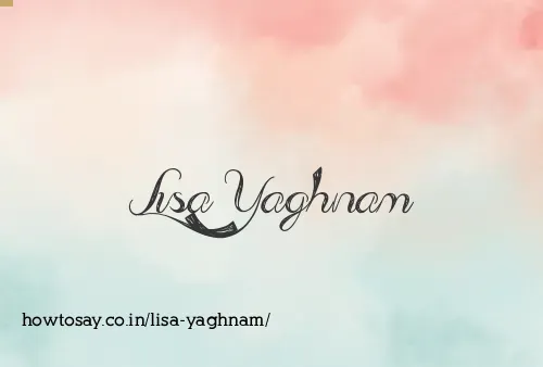 Lisa Yaghnam