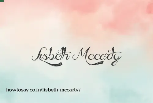 Lisbeth Mccarty
