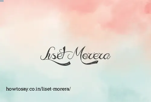Liset Morera