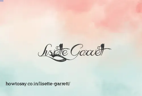 Lisette Garrett