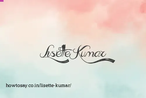 Lisette Kumar