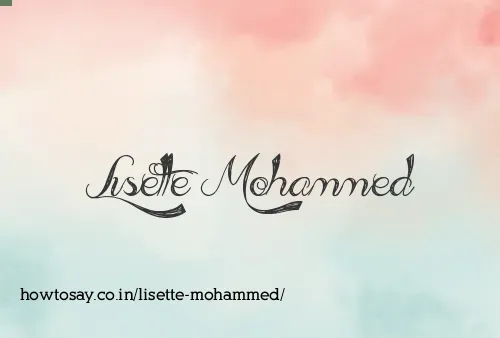 Lisette Mohammed