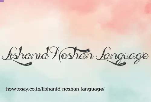 Lishanid Noshan Language