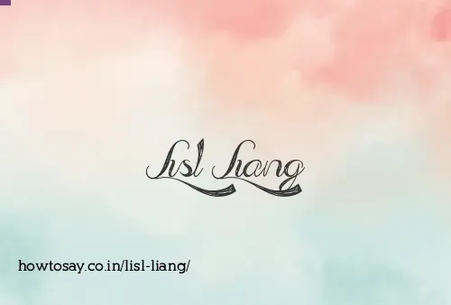Lisl Liang