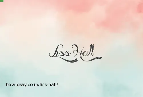 Liss Hall