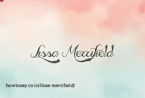 Lissa Merrifield