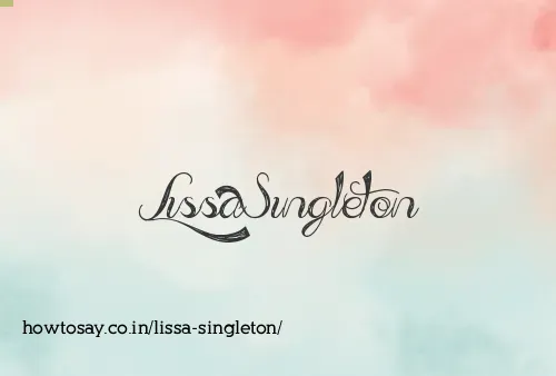 Lissa Singleton