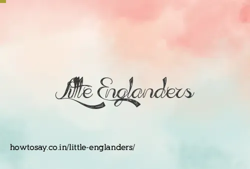Little Englanders
