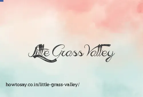 Little Grass Valley