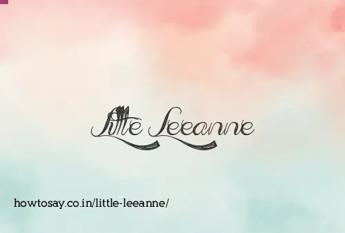 Little Leeanne