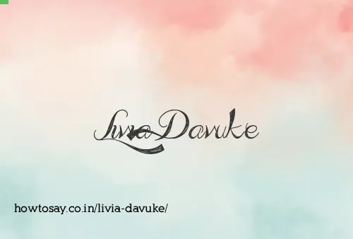 Livia Davuke