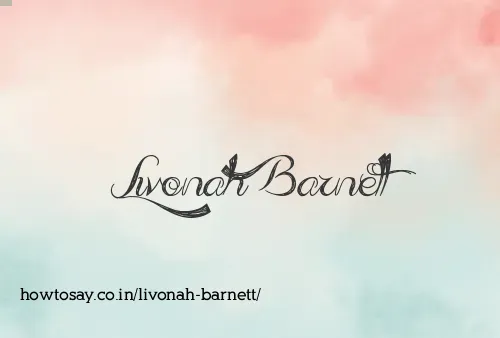 Livonah Barnett