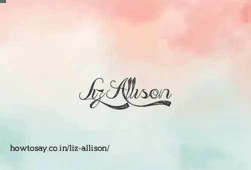 Liz Allison