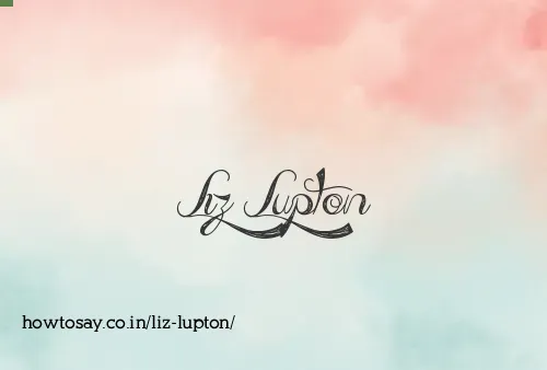 Liz Lupton