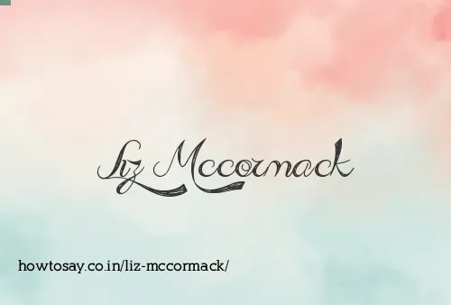 Liz Mccormack