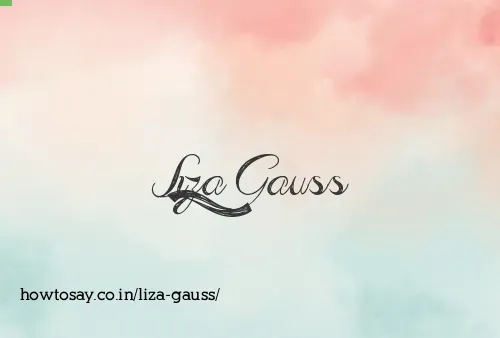 Liza Gauss