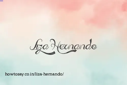 Liza Hernando