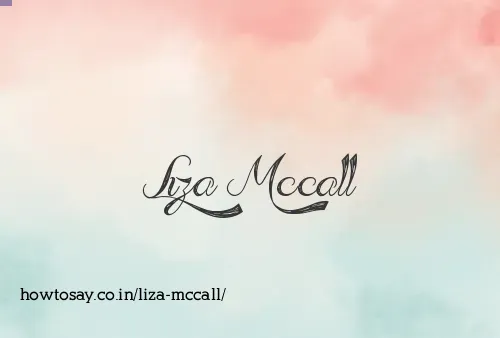 Liza Mccall