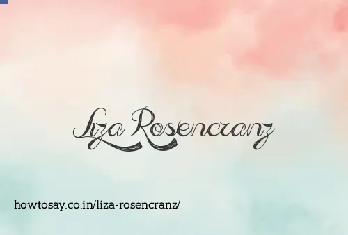 Liza Rosencranz