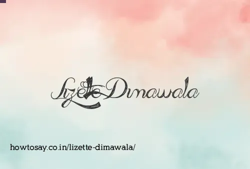 Lizette Dimawala