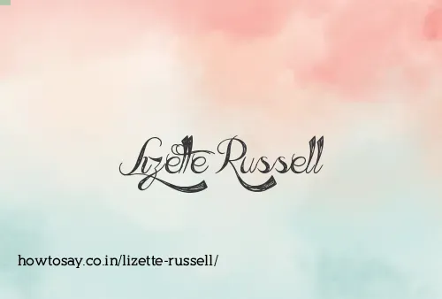 Lizette Russell