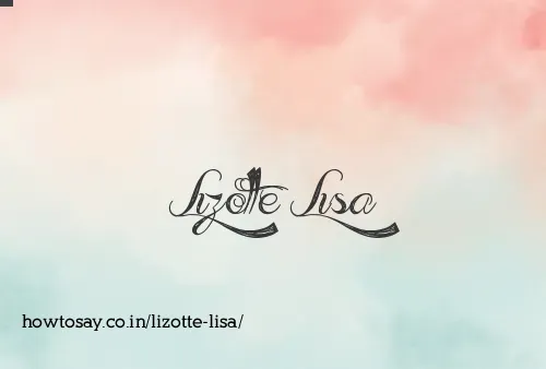 Lizotte Lisa