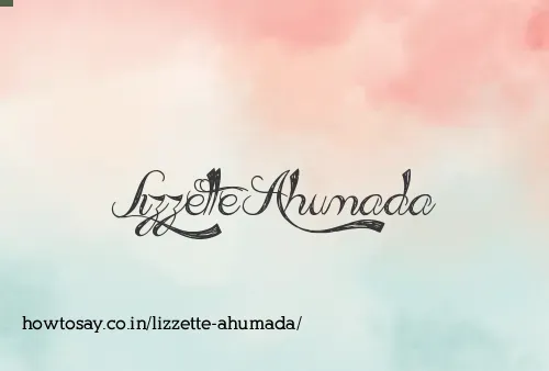 Lizzette Ahumada