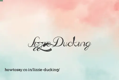 Lizzie Ducking