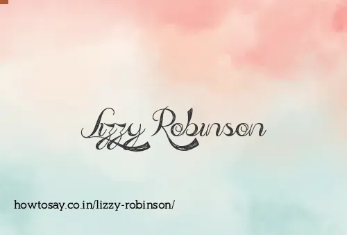 Lizzy Robinson