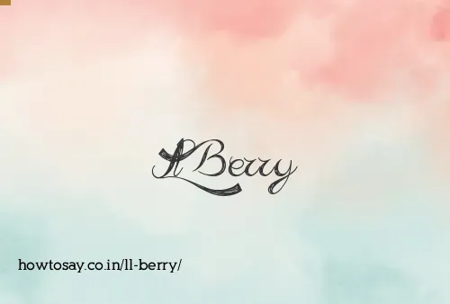 Ll Berry