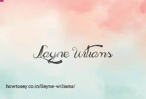 Llayne Wiliams