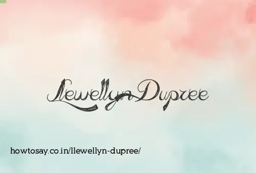Llewellyn Dupree