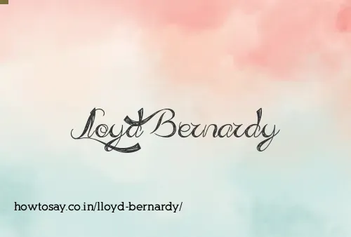 Lloyd Bernardy