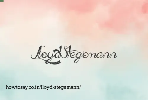 Lloyd Stegemann