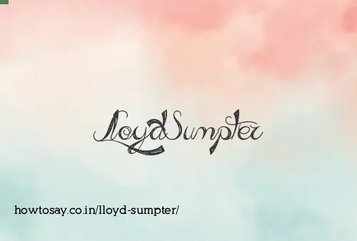 Lloyd Sumpter