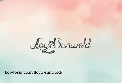 Lloyd Sunwold