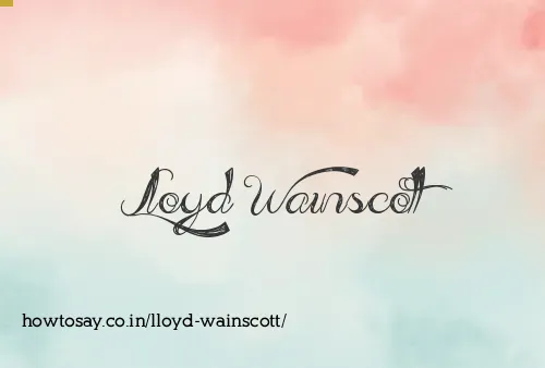 Lloyd Wainscott