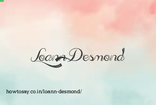 Loann Desmond