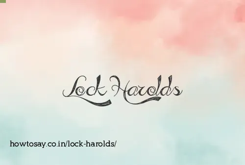 Lock Harolds